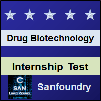 Drug and Pharmaceutical Biotechnology Internship Test