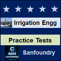 Irrigation Engineering Practice Tests