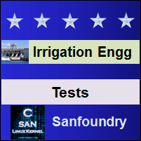 Irrigation Engineering Tests