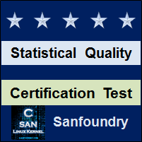 Statistical Quality Control Certification Test