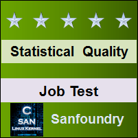 Statistical Quality Control Job Test