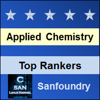 Top Rankers - Applied Chemistry