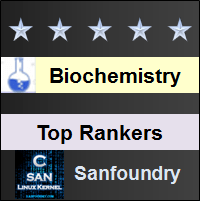 Top Rankers - Biochemistry