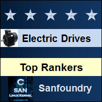 Top Rankers - Electric Drives