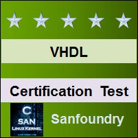 VHDL Certification Test