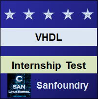 VHDL Internship Test
