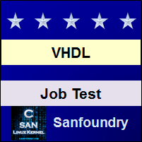 VHDL Job Test