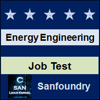 Energy Engineering Job Test