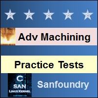 Advanced Machining and Processes Practice Tests