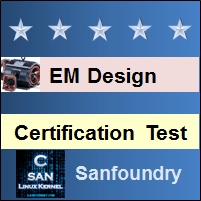 Design of Electrical Machines Certification Test
