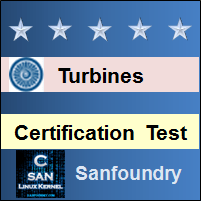 Steam and Gas Turbines Certification Test