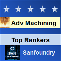 Top Rankers - Advanced Machining and Processes
