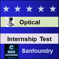 Optical Communication Internship Test
