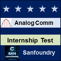Analog Communications Internship Test