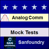 Analog Communications Mock Tests