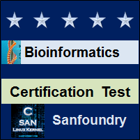 Bioinformatics Certification Test