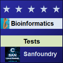 Bioinformatics Tests