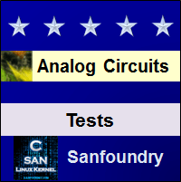 Analog Electronic Circuits Tests