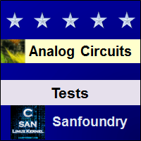 Analog Electronics Tests