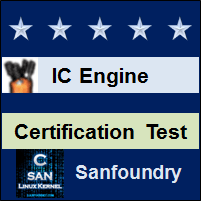 IC Engine Certification Test
