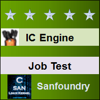 IC Engine Job Test