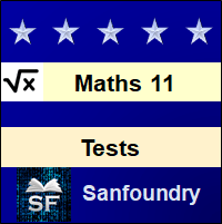 Class 11 Maths Online Test