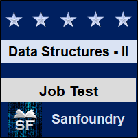 Data Structure II Job Test
