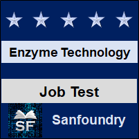 Enzyme Technology Job Test