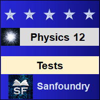 Physics - Class 12 Tests
