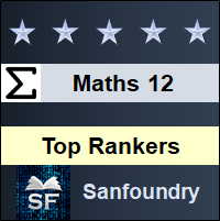 Top Rankers - Mathematics - Class 12