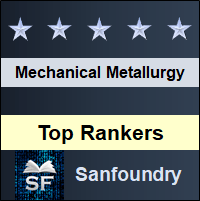 Top Rankers - Mechanical Metallurgy