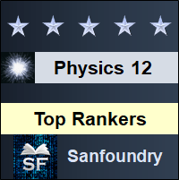 Top Rankers - Physics - Class 12